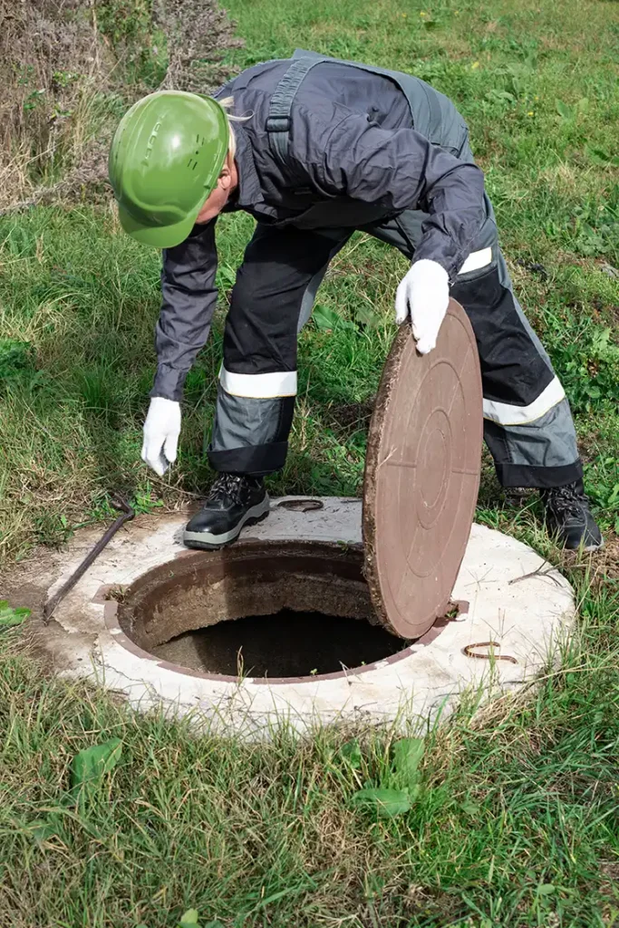 24/7 Emergency Septic Tank Inspection performed by Puget Sound Septic technician in King County WA