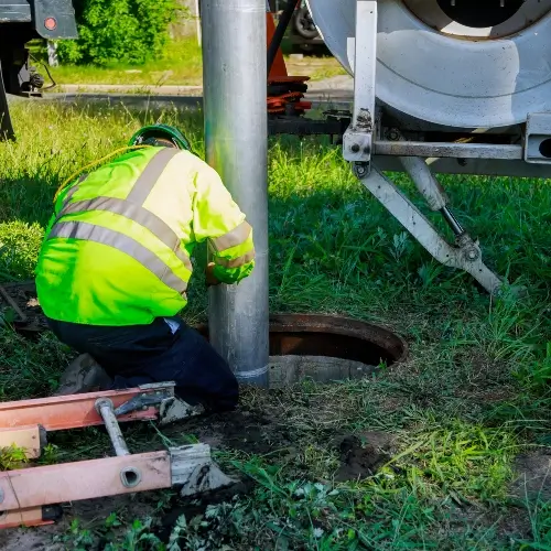 Septic inspection services being performed by Puget Sound Septic | serving the Seattle Metro Area and King County WA